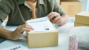 como imprimir etiqueta magalu